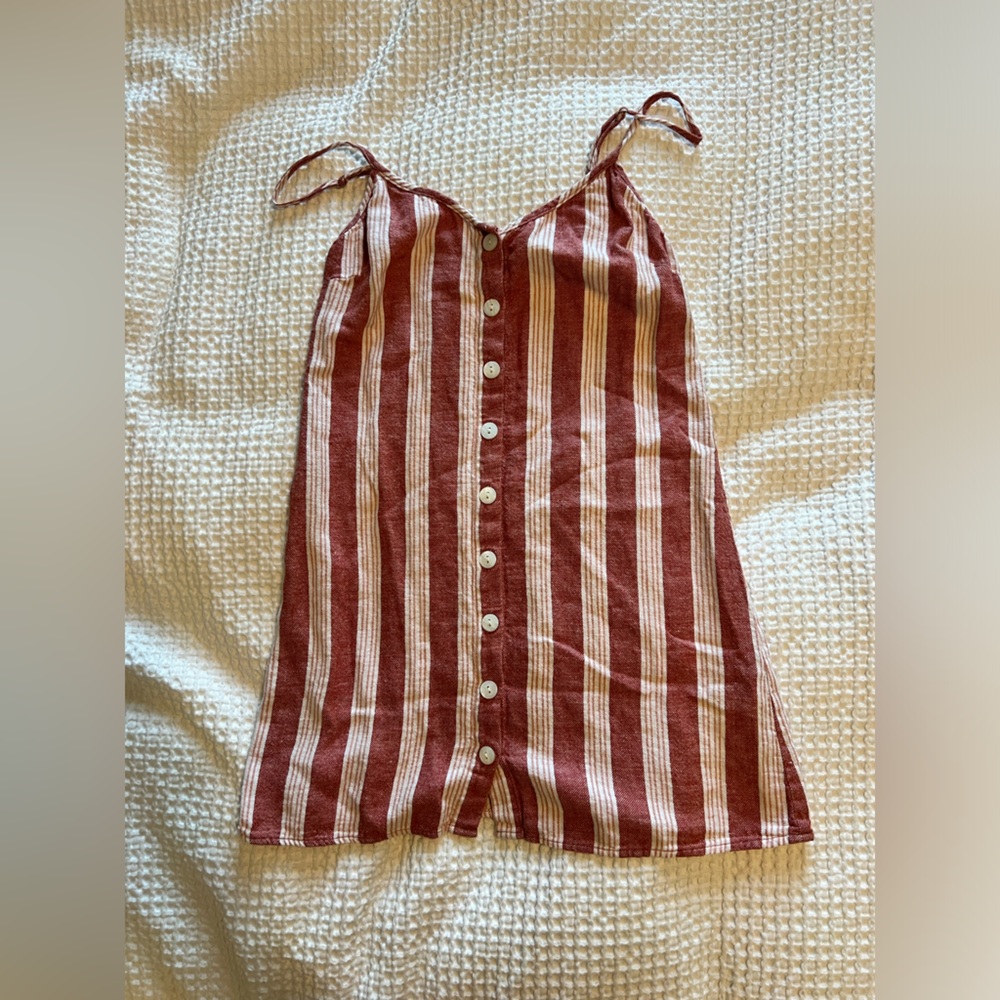 Forever 21 Long Shirt or Short Summer Dress, Pink-orangish color